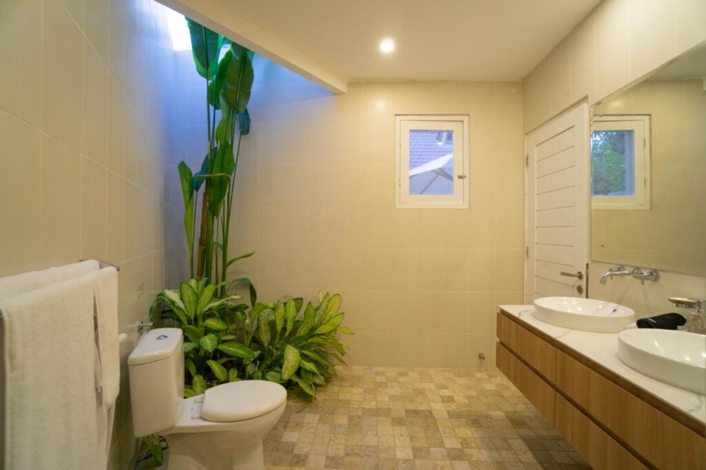 Sanur villa with private pool and tropical garden