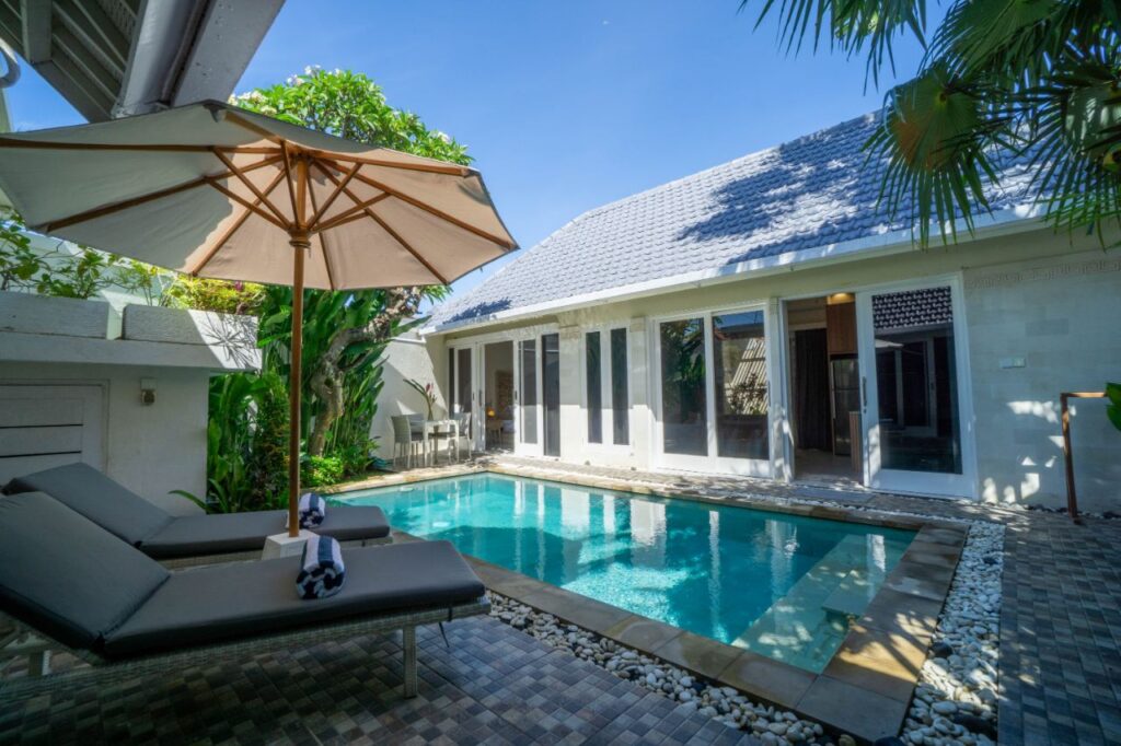 Sanur villa with private pool at Waterlily C, Bali