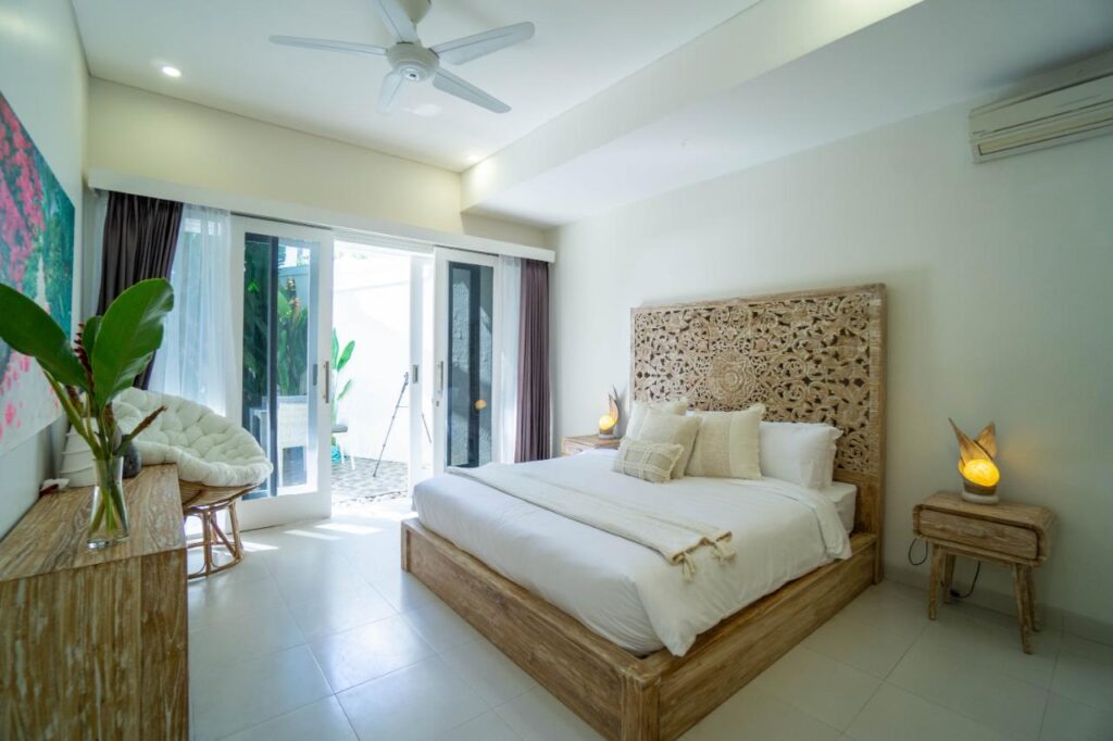 Sanur villa with private pool and tropical garden